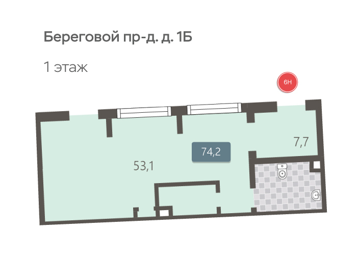 свободного назначения г Москва пр-д Береговой 1б фото 4