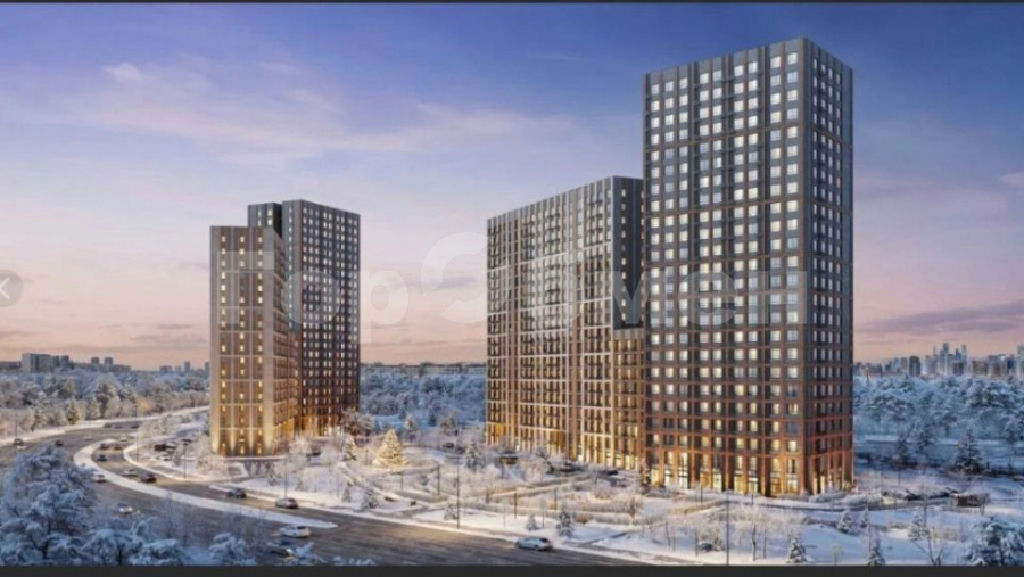 квартира г Москва п Мосрентген ЖК «Квартал Румянцево» метро Румянцево к 2, обл Московская фото 2