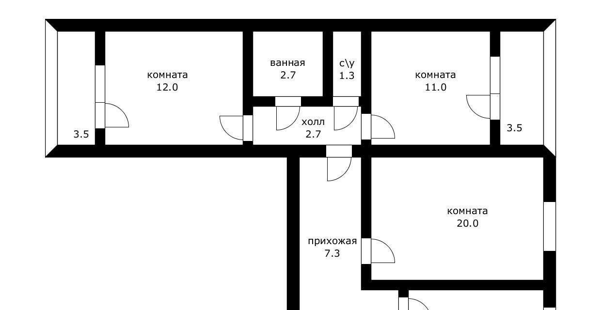 квартира г Краснодар р-н Центральный ул Ростовское Шоссе 12/1 фото 9