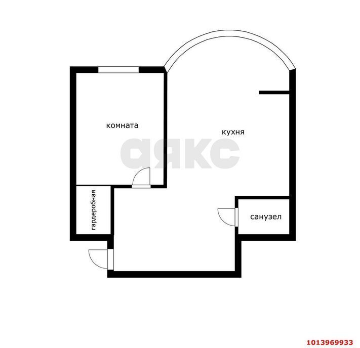 квартира г Краснодар р-н Прикубанский б-р Адмиралтейский 3к/3 фото 12