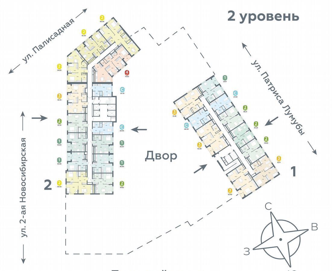 квартира г Екатеринбург Ботаническая ул Патриса Лумумбы 4 фото 2