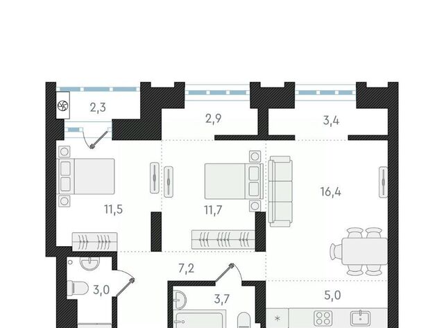 р-н Заельцовский Заельцовская ул Кубовая 32 фото