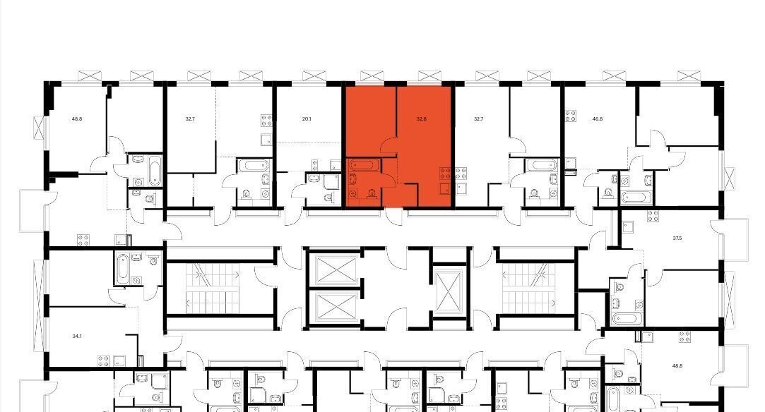 квартира г Москва метро Окружная Большая Академическая 85 к 3. 6 фото 3