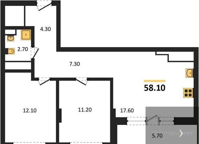 р-н Железнодорожный ул Остужева 52/5 ЖК «Ключи CLUB» фото