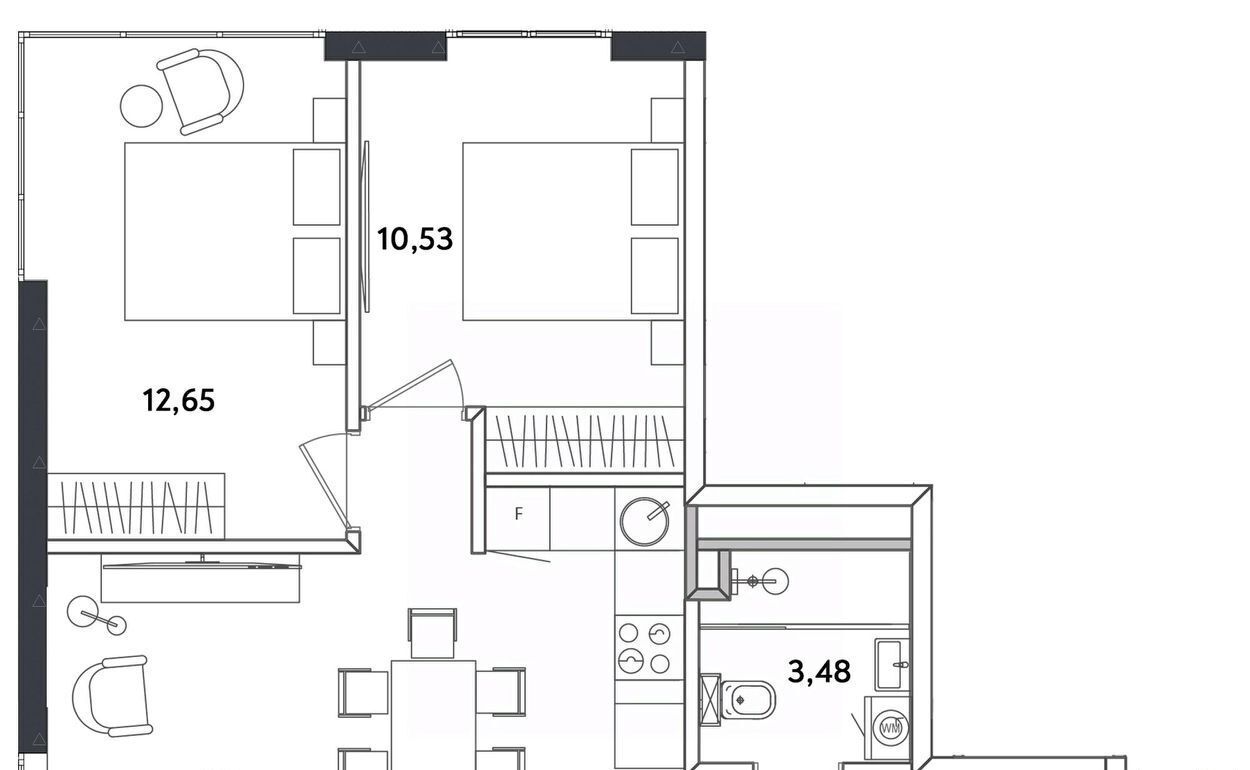 квартира г Москва метро Измайлово проезд Окружной 10б фото 12