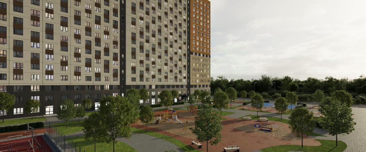 квартира г Нижний Новгород Горьковская ЖК КМ Анкудиновский Парк 47 д. Анкудиновка фото 9
