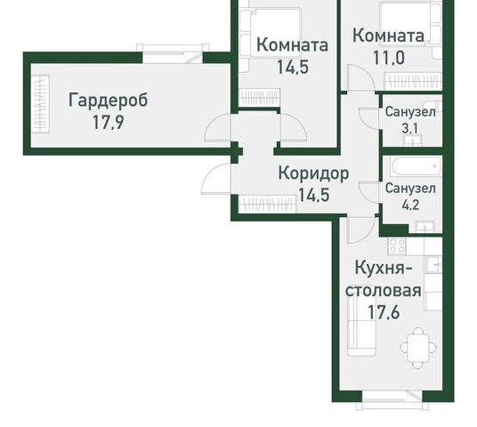 Кременкульское сельское поселение, 12-я улица фото