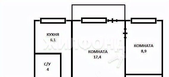 квартира г Воронеж р-н Советский ул Домостроителей 10 фото 11