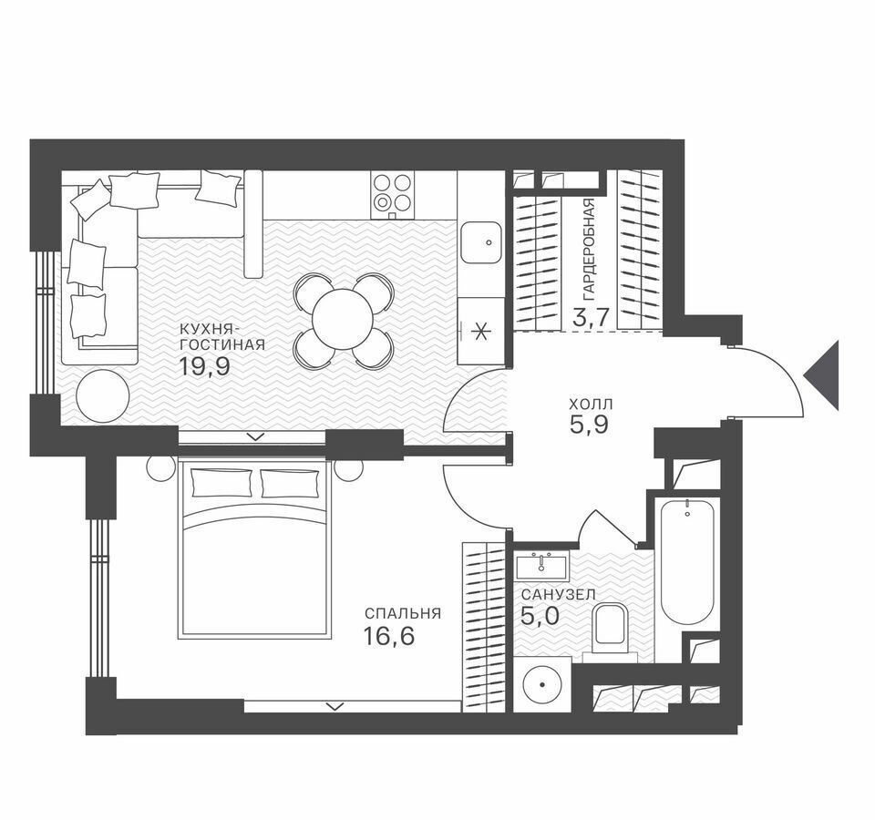 квартира г Москва метро Крылатское ул Крылатская 33 корп. 1 фото 1