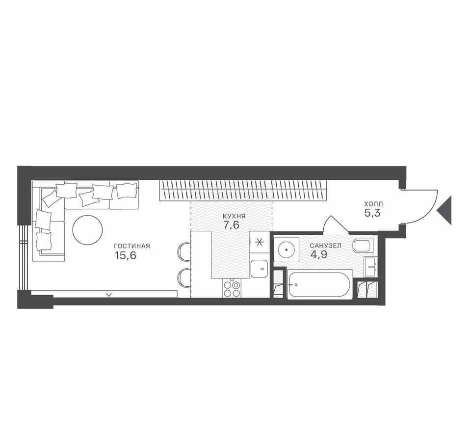 квартира г Москва метро Крылатское ул Крылатская 33 корп. 1 фото 1