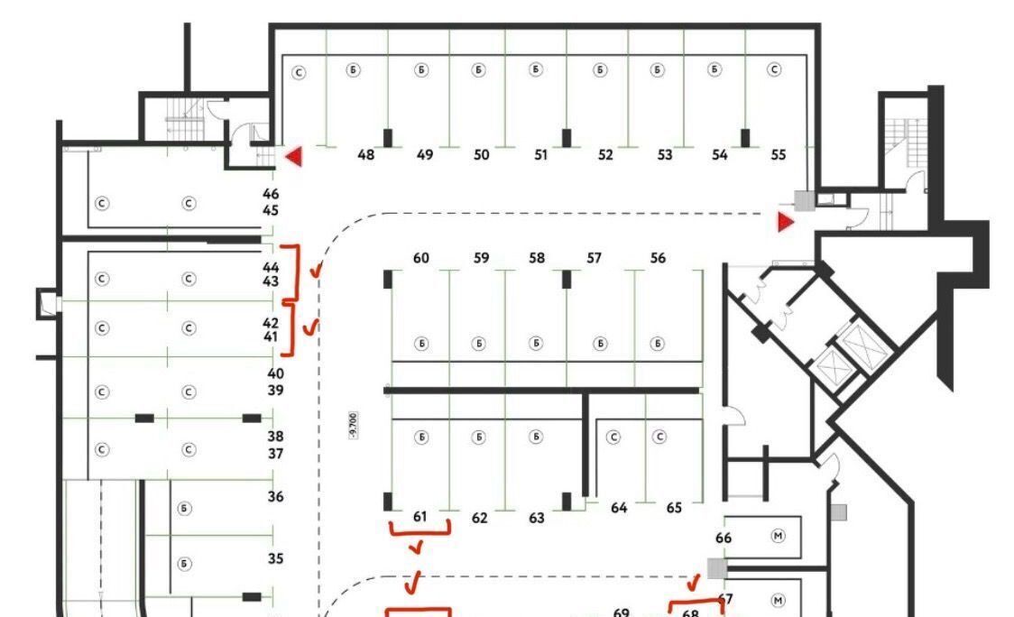 гараж г Москва метро Озерная пр-кт Мичуринский пр-кт Олимпийский 10к/1 деревня фото 6