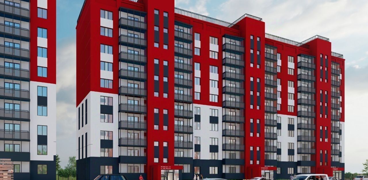 квартира г Челябинск микрорайон Вишнёвая Горка Западный ул. Имени Генерала Костицына, 47 фото 18