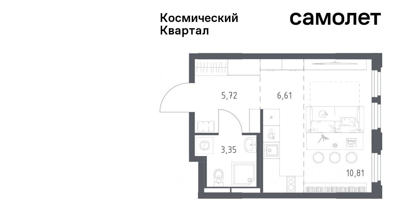 квартира г Королев мкр Юбилейный Щёлковская фото 1