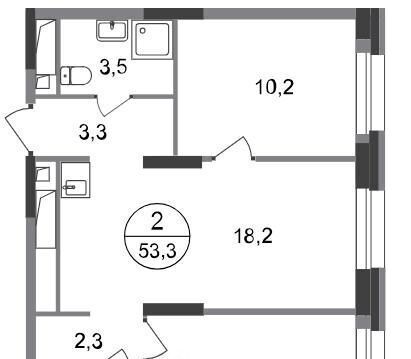 квартира г Москва метро Рассказовка Московский г., ул. Никитина, 11к 4 фото 1