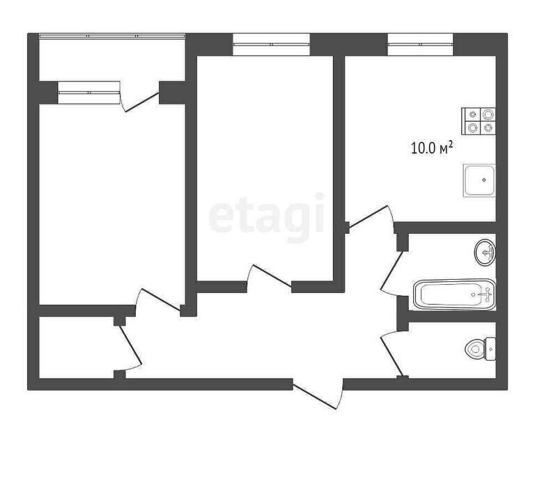 квартира г Тобольск мкр 7а 21б фото 15