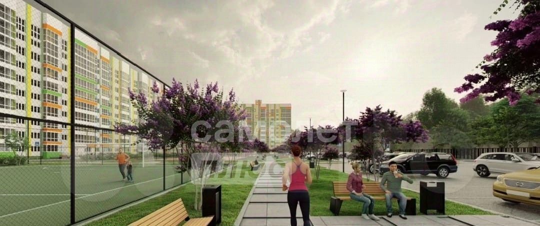 квартира г Курск р-н Сеймский ул Энгельса 158к/1 фото 4