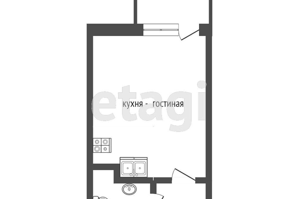 квартира г Ростов-на-Дону р-н Первомайский Мирный ул Раздорская 2а/1 Ростов-на-Дону городской округ фото 9