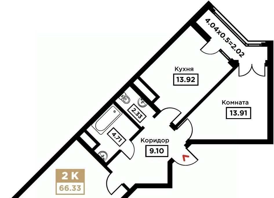 квартира г Краснодар р-н Прикубанский Школьный микрорайон ул Школьная 1 фото 1