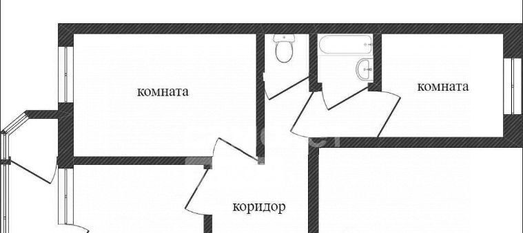 квартира г Сургут ул Фармана Салманова 2 26-й фото 2