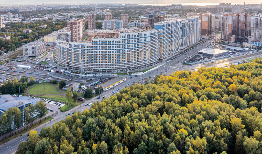 квартира г Санкт-Петербург метро Пионерская пр-кт Богатырский 2а округ Комендантский аэродром фото 11