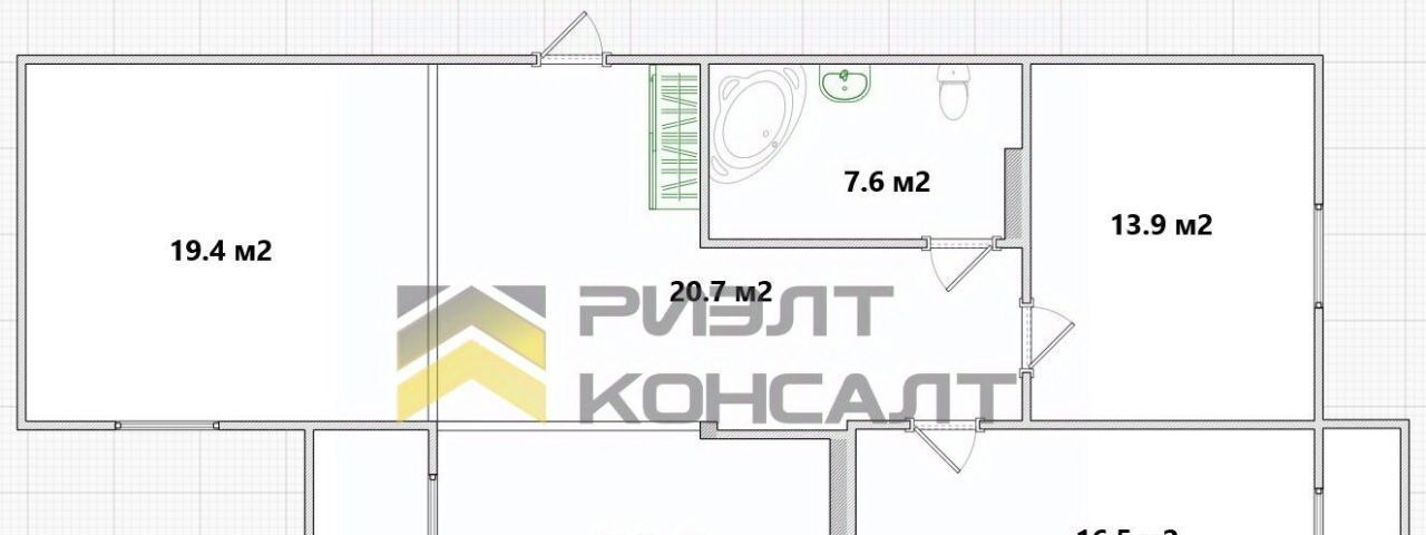 квартира г Омск р-н Кировский ул Крупской 12/1 Кировский АО фото 36