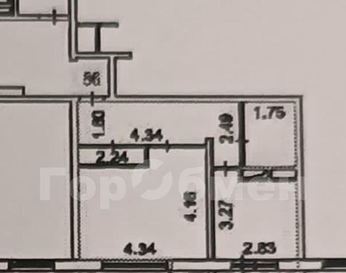 квартира г Москва Кедровая, ул. 6-я Нововатутинская, 3 фото 22