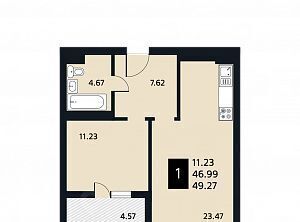 квартира г Губкинский мкр № 7 69 фото 1