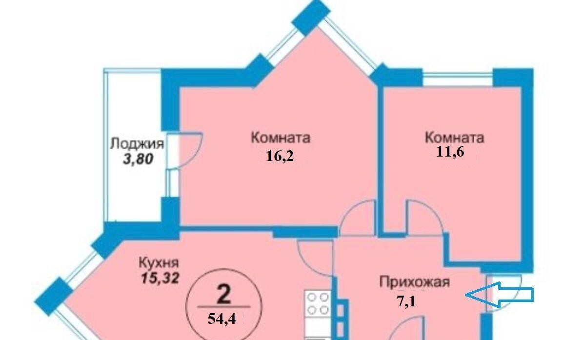 квартира г Екатеринбург Ботаническая ул Инженерная 61 фото 17