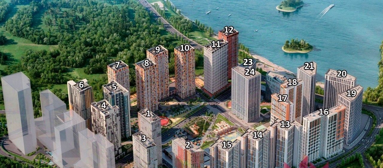 квартира г Москва метро Строгино ЖК «Спутник» к 13, Московская область, Красногорск фото 18