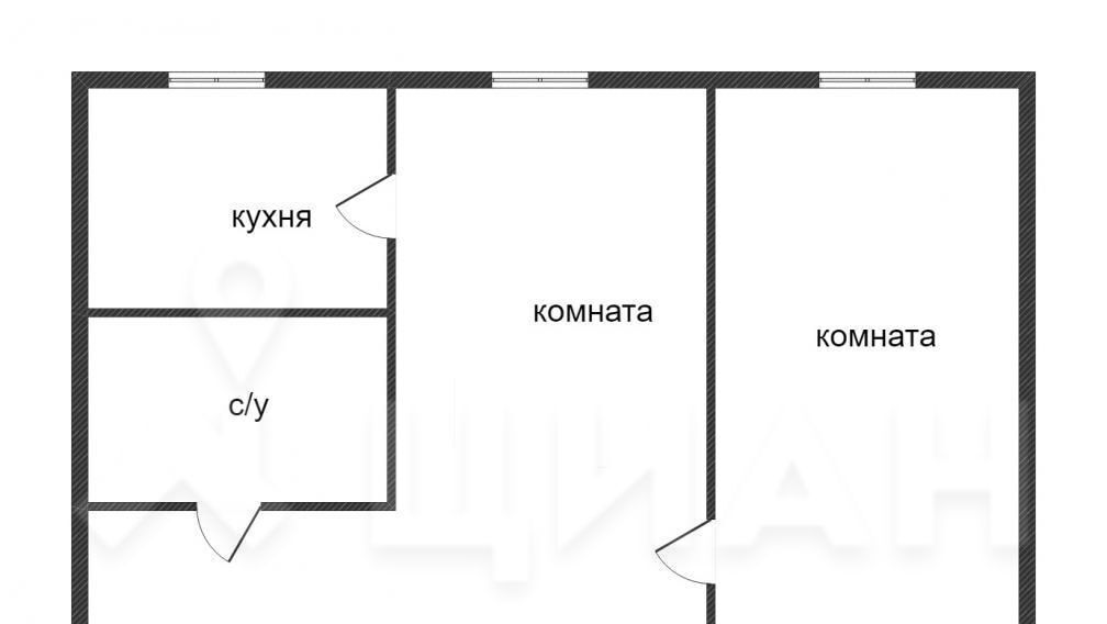 квартира г Рязань р-н Московский ш Московское 51/2 фото 2