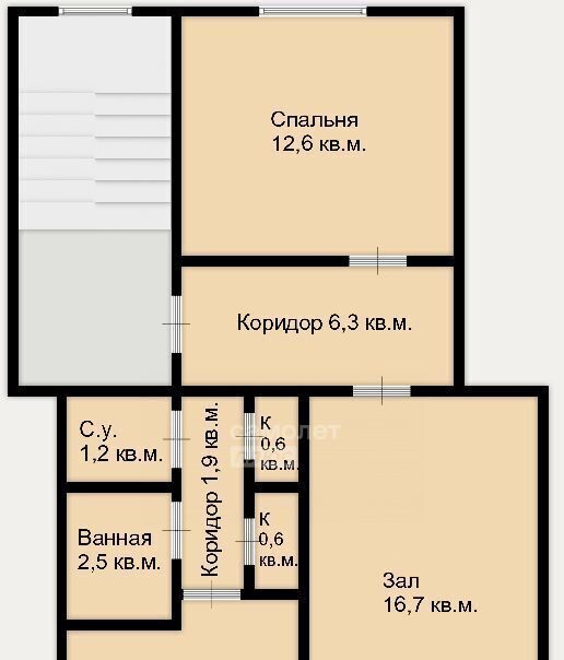 квартира р-н Северский пгт Ильский ул Первомайская Ильское городское поселение фото 2