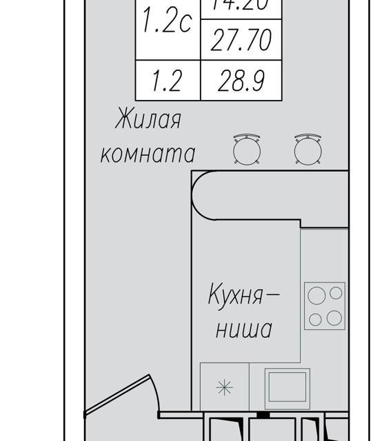 квартира г Курск ул Энгельса 158 Курск городской округ фото 7