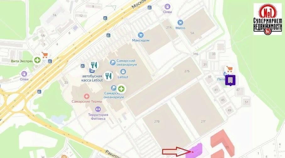 квартира г Самара Безымянка ш Московское 53 18-й км фото 12
