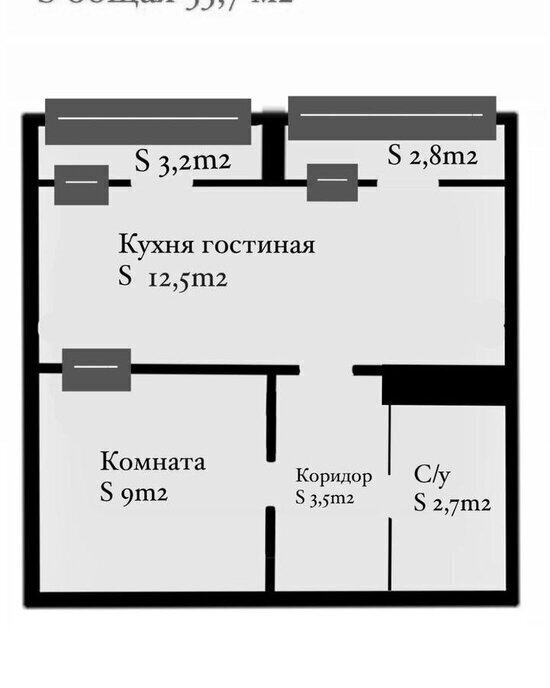 квартира г Краснодар ул Западный Обход 45с/3 фото 1