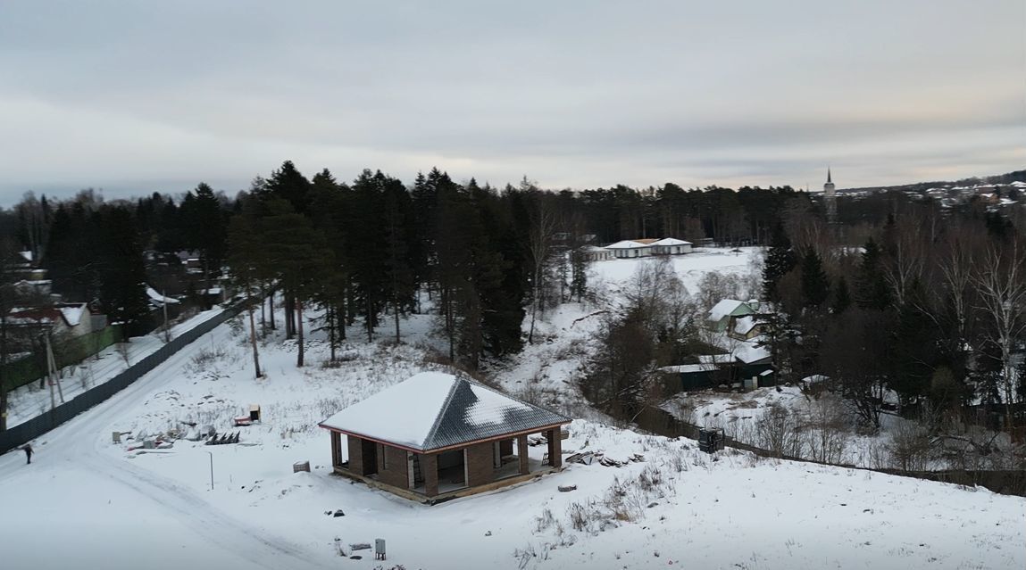 земля городской округ Наро-Фоминский г Апрелевка 27 км, коттеджный пос. Афинеево Парк, 73, Киевское шоссе фото 1