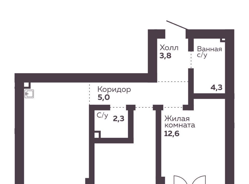 квартира г Екатеринбург Уралмаш ЖК «Голос Заря» муниципальное образование фото 1