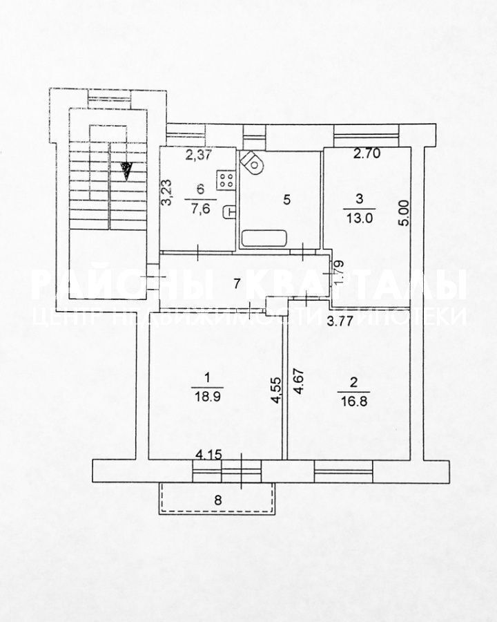 квартира г Челябинск р-н Тракторозаводский ул Савина 12 фото 3