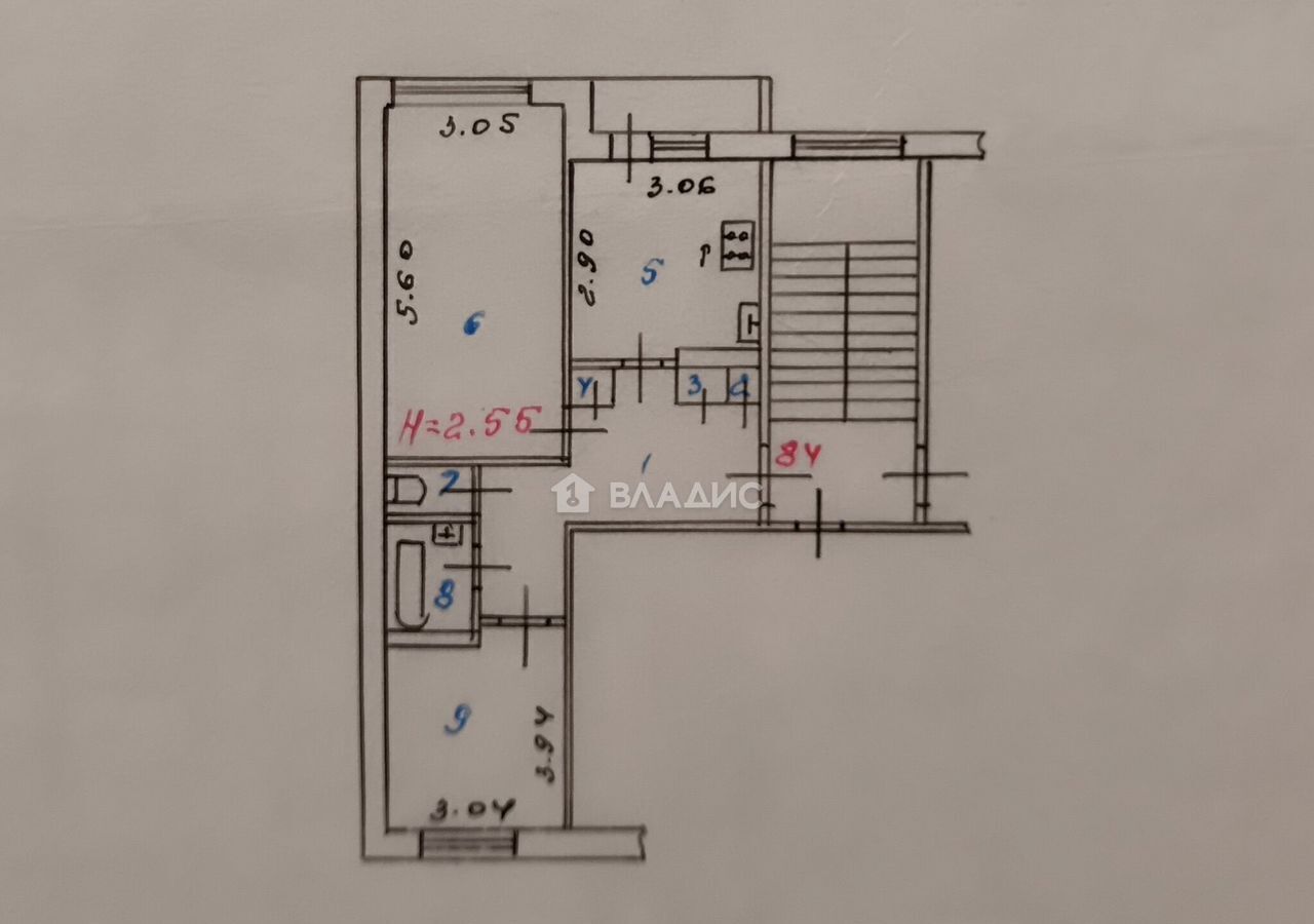 квартира р-н Вязниковский г Вязники пер 3-й Чапаевский 22 муниципальное образование Вязники фото 1