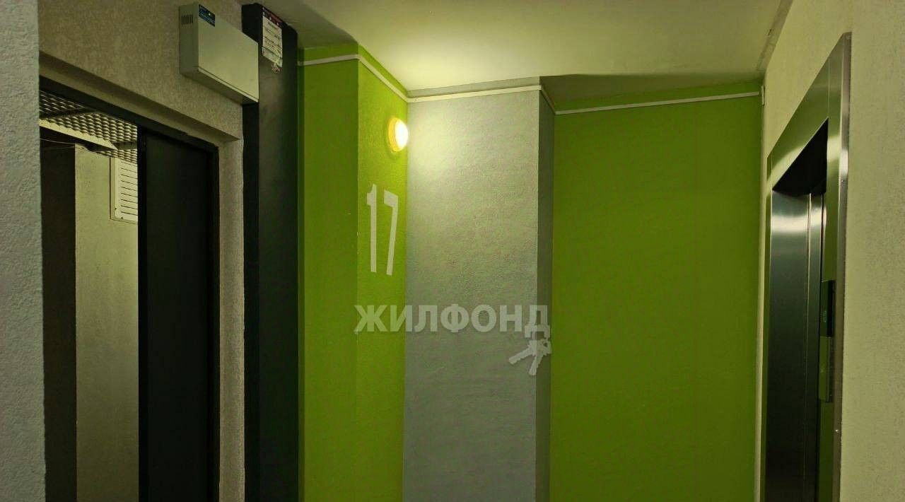 квартира г Новосибирск Студенческая ул Александра Чистякова 22/1 фото 16
