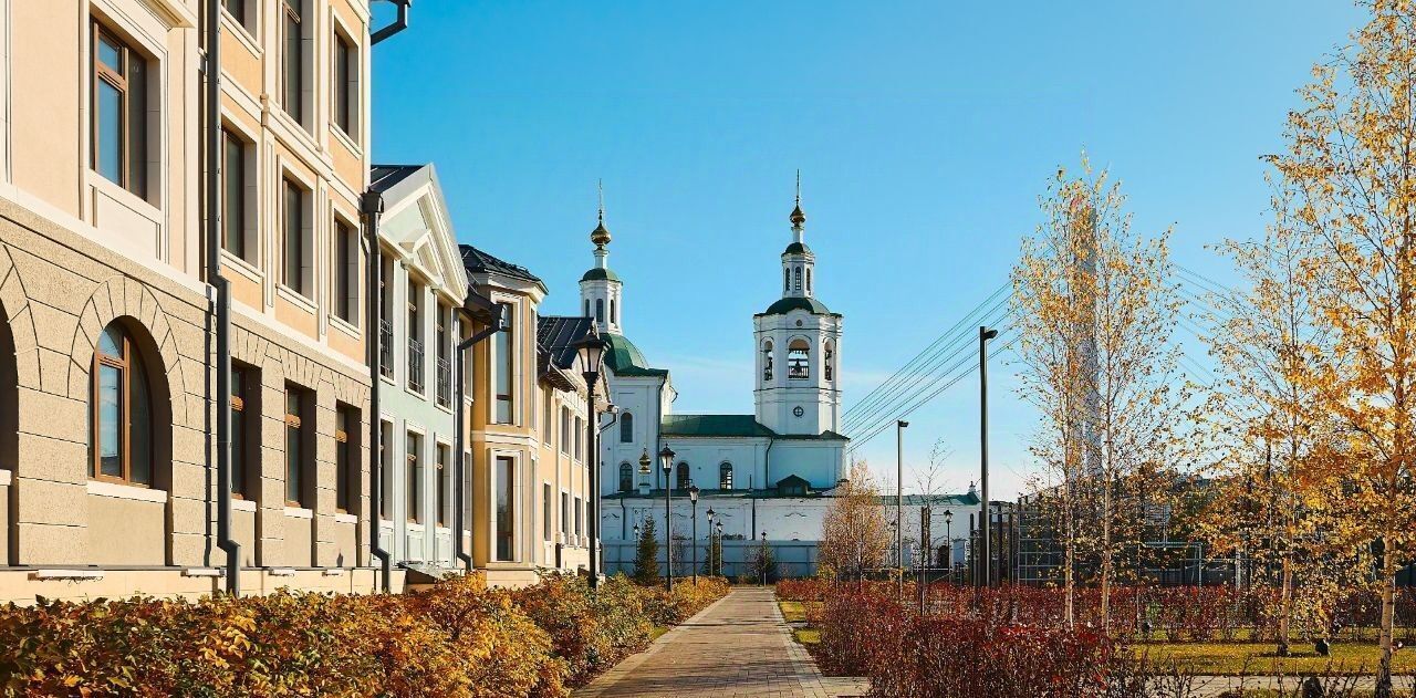 квартира г Тюмень р-н Центральный ул Щербакова 2к/4 ЖК «Вознесенский» Центральный административный округ фото 11