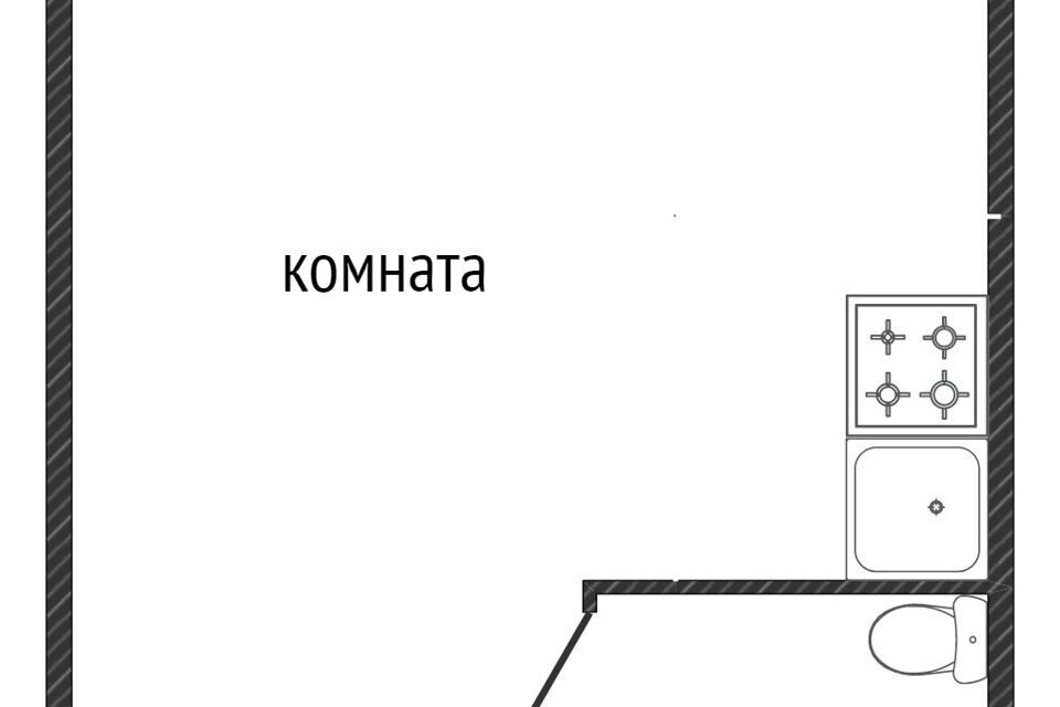 квартира г Омск ул Мельничная 87/3 Омский район фото 8