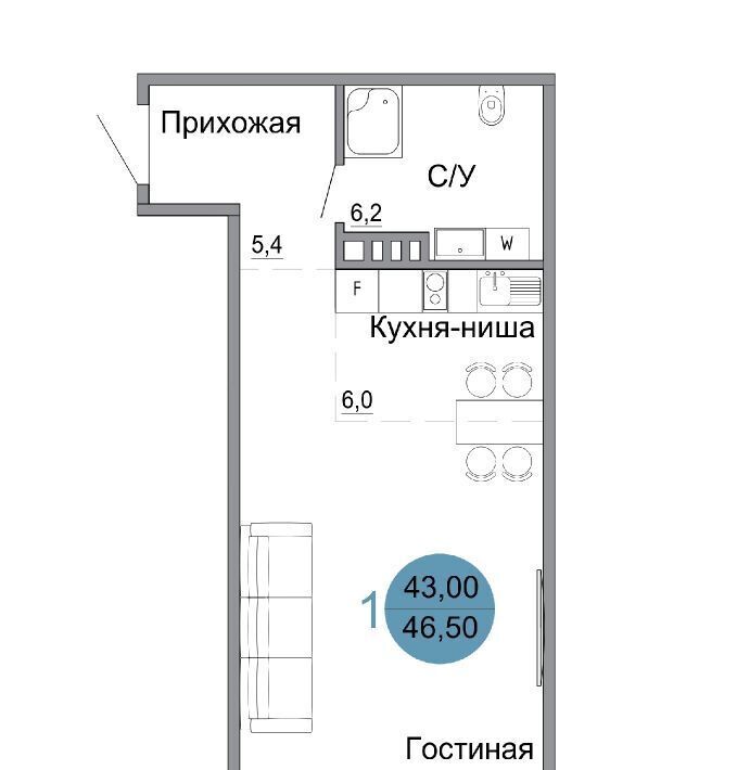 квартира г Керчь Белый город жилой комплекс фото 1