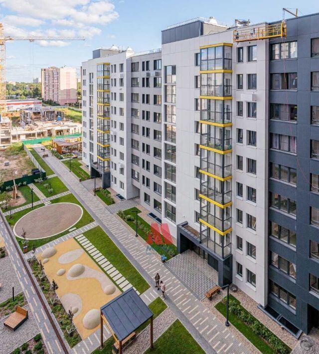 квартира г Ярославль р-н Дзержинский Северный ЖК «Новеллы» жилрайон, 9-й мкр фото 4