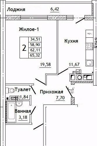 квартира р-н Смоленский д Алтуховка ул 70-летия Победы 1 Смоленский муниципальный округ фото 1