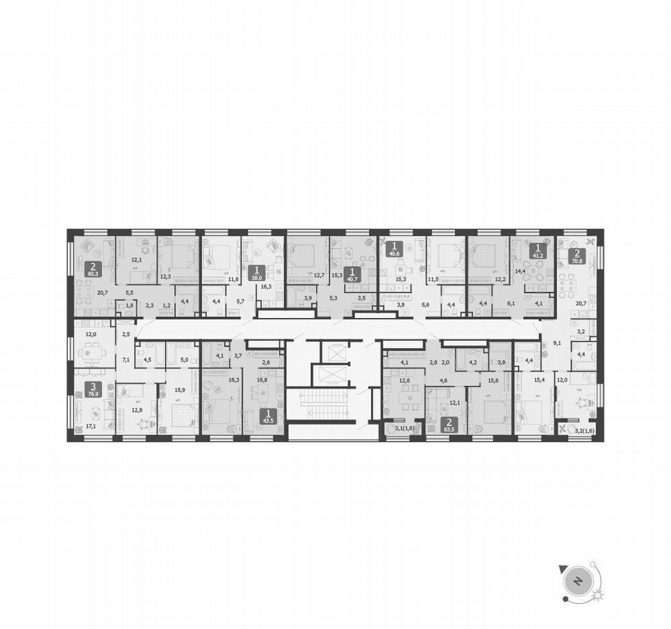 квартира г Москва метро ЗИЛ ул Автозаводская 23/75 фото 2