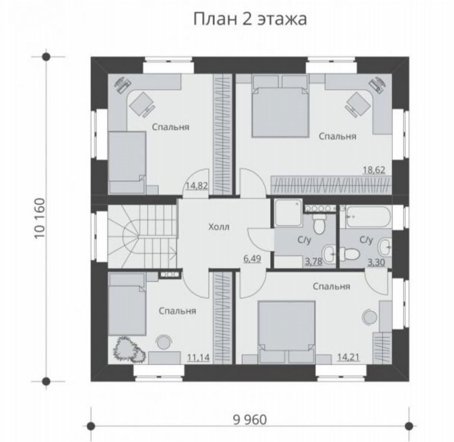 дом г Тула п Горелки проезд 21-й Горельский р-н Зареченский фото 8