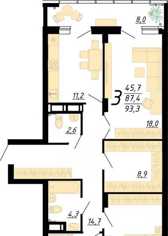 р-н Ленинский дом 45к/1 фото