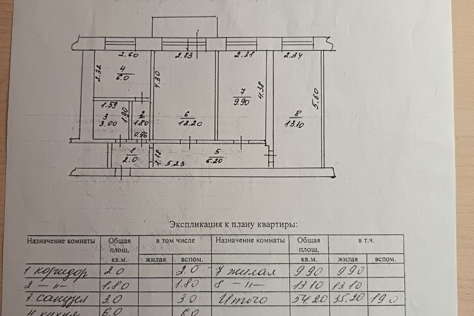 квартира г Оренбург р-н Центральный ул Туркестанская 8б Оренбург городской округ фото 6