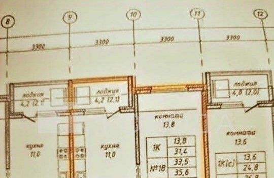 квартира г Барнаул р-н Железнодорожный ул Советской Армии 75 фото 46