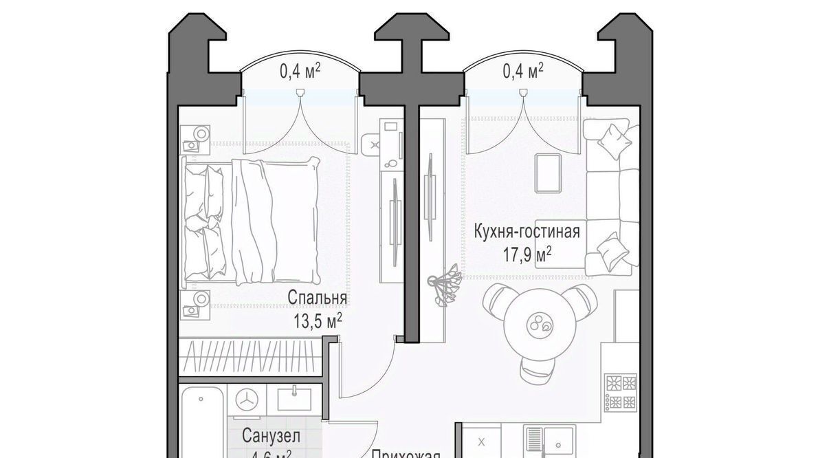 квартира г Москва метро Бутырская ул Академика Королева 21 фото 1